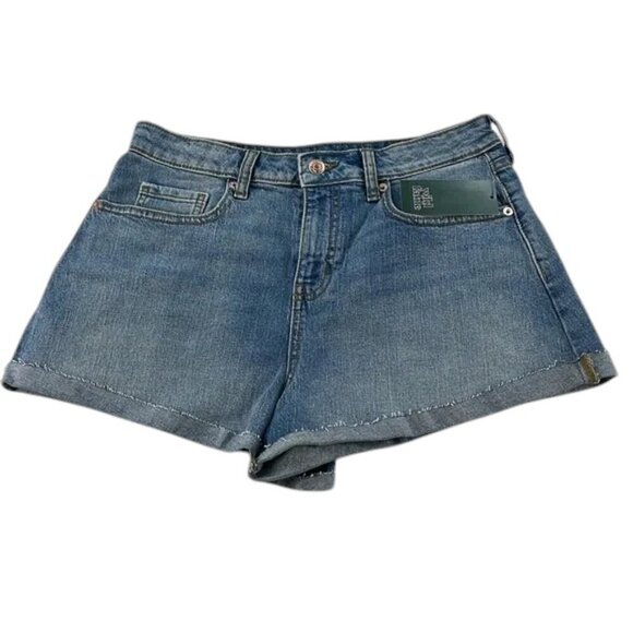 Wild Fable High Rise Rolled Cuff Shorts Women’s Size 8 NWT - Picture 1 of 11